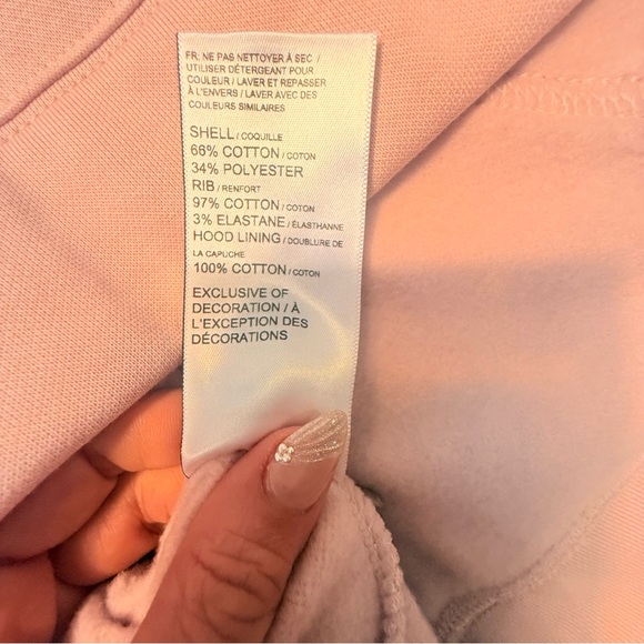 NWT Puma Women's Pink Hoodie Size Large - Picture 9 of 9